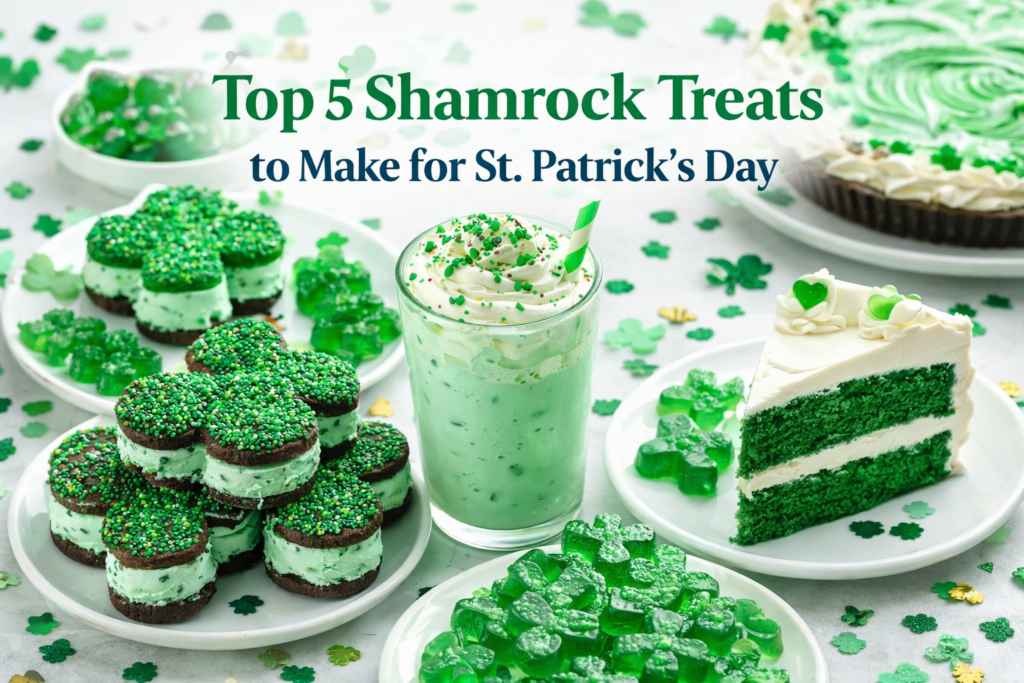 Top 5 Shamrock Treats to Make for St. Patrick’s Day